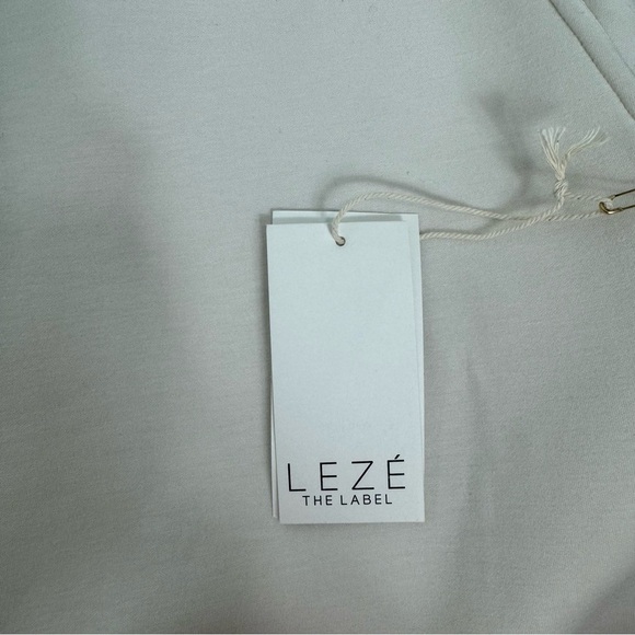 LEZE The Label Kendal Pant in Bone Size XL NWT - Picture 6 of 15